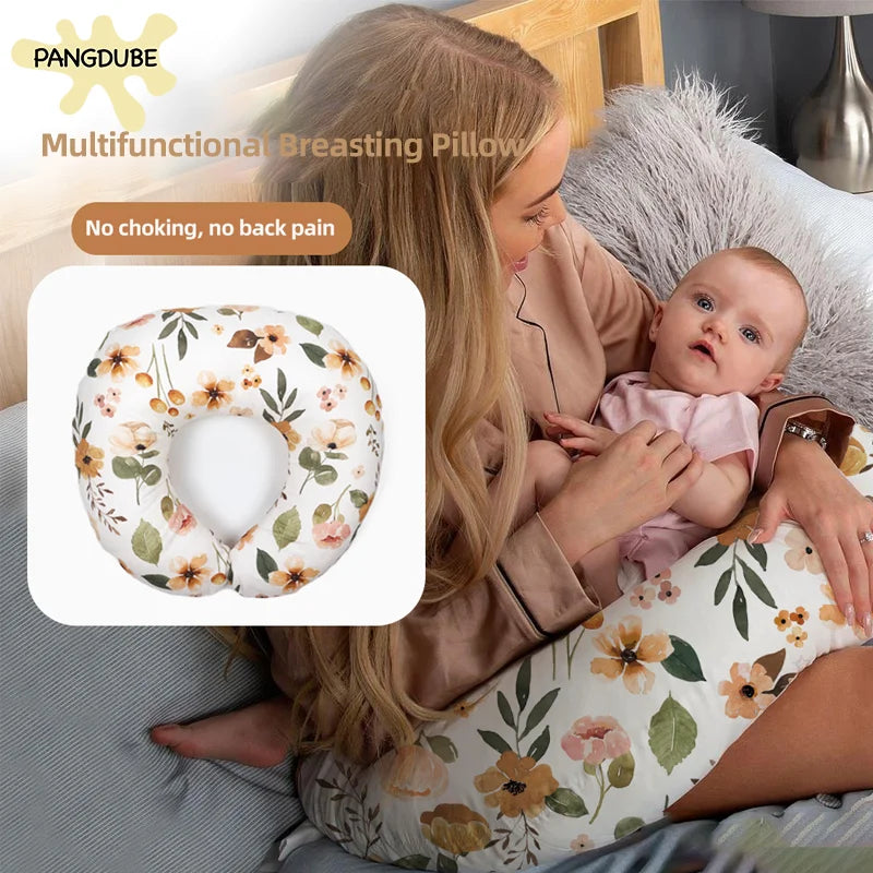 PANGDUBE Multifunctional Baby Breastfeeding Pillow Nursing Cushion U-Shaped Maternity Breastfeeding Pillow Baby Nursing Pillow