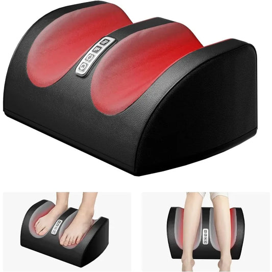 Shiatsu Foot Massager Machine with Heat, Foot and Calf Massager with Massage Roller, Promotes Blood Circulation, Gifts
